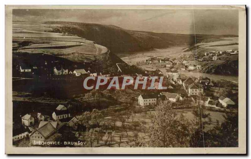 Postcard Old Stechovice Brunsov