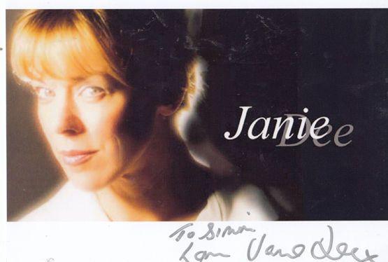 Janie Dee of The Bill Midsomer Murders Giant 12x8 Hand Signed Photo