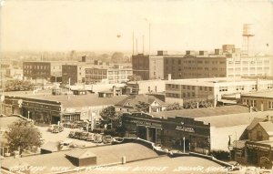 Postcard RPPC Kansas Salina Birdseye View Wholesale District #202 23-10203