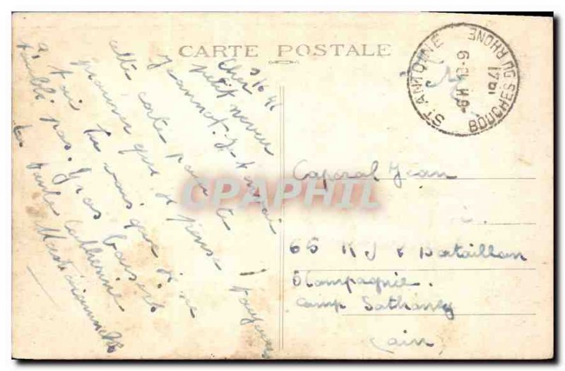 Postcard Old Marseille Parc Borely