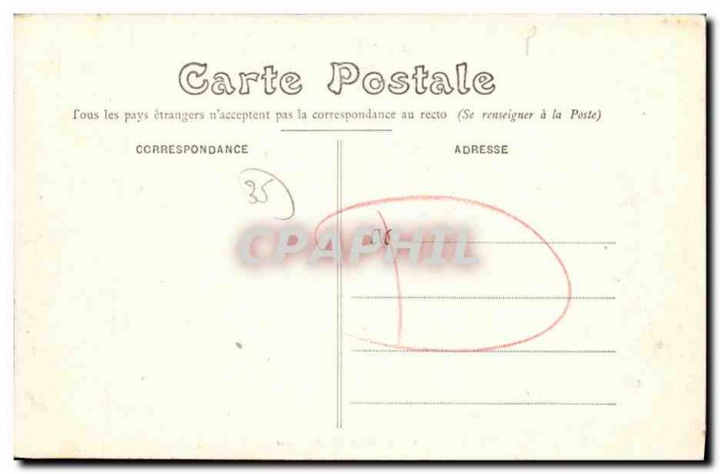 Old Postcard Janze Le Chateau de Latulaye