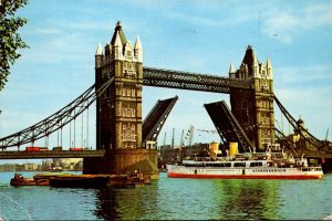 England London The Tower Bridge 1966