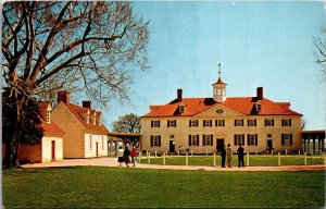 Viriginia Mount Vernon Home Of Washington Rear View