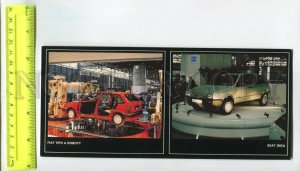 476740 Czechoslovakia 3rd car showroom of nineties Fiat Tipo a Roboty Seat Ibiza