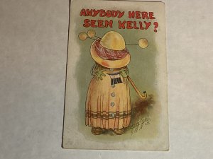 ANYBODY HERE SEEN KELLY top hat comic Carmichael Artist sign Grade 4 Series 668