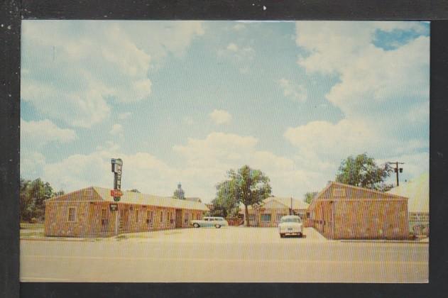 Iris Motel,Chillicothe,TX Postcard 