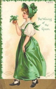 Artist Ellen Clapsaddle Saint Patrick's Day Unused 