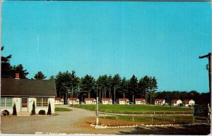 Postcard MOTEL SCENE Wells Maine ME AM9197