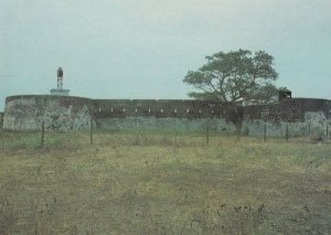 Old Military Fort Bullen Barra Gambia African Postcard