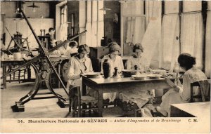 CPA Sevres Manufacture Nationale Atelier d'Impression (1315728)