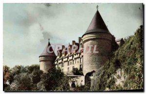 Postcard Old Picturesque Limousin Chateau de Rochechouart