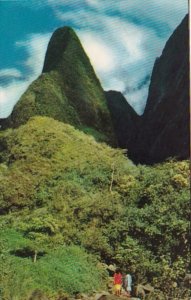 Hawaii Maui The Needle In Iao Valley Near Wailuku