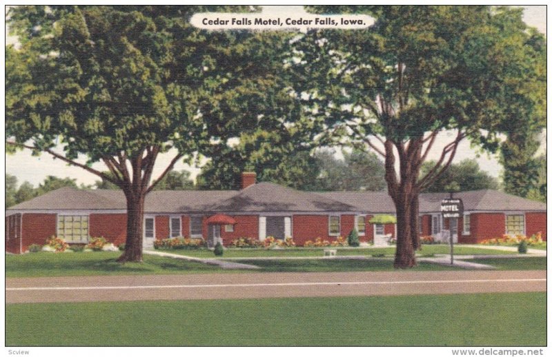 Cedar Falls Motel, Cedar Rapids, Iowa, 1930-40s