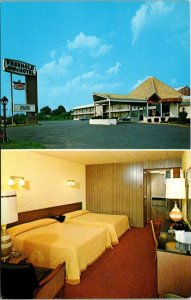 Freehold Motor Hotel, Freehold NJ Multi Views Vintage Postcard S64