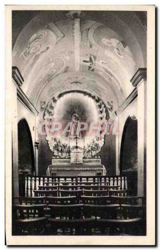 Old Postcard Notre Dame De Lumieres The Crypt