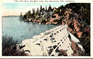 California San Bernardino Mountains The Dam Big Bear Lake