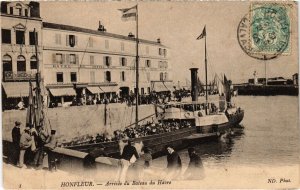 CPA HONFLEUR Arrivee du Bateau du Havre (1258541)