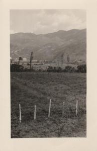 RPPC Town of Barbosa in Antioquia, Colombia - View from Train