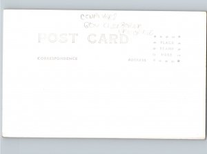 c1920 Governor Claiborne Courtyard New Orleans Louisiana LA RPPC Real Photo