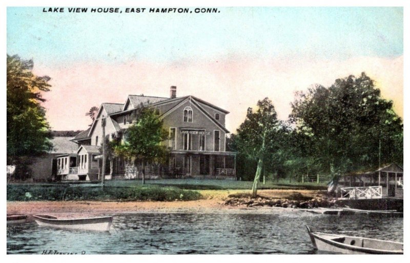 Connecticut  East  Hampton , Lake view House