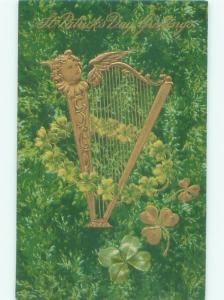 Divided-Back ST. PATRICK'S DAY SCENE Great Postcard W8177