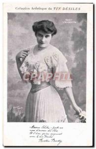Old Postcard Art collection Wine Desiles Bady Vaudeville