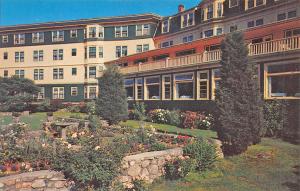 Ogunquit ME Formal Gardens The Lookout Ogunquit Club Postcard