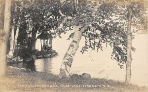 PC1/ Lake George Adirondacks New York RPPC Postcard c1920s Antlers Summer 26