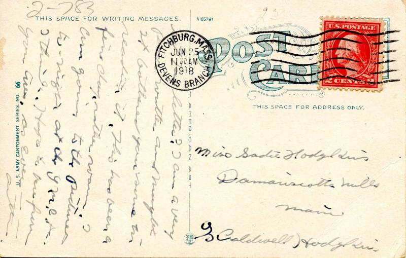 U.S. Military, WWI. U.S. Army, YMCA Interior