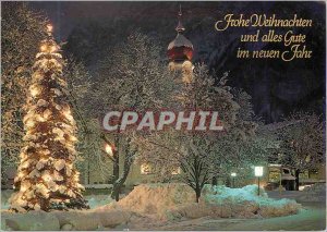 Modern Postcard Frohe Weihnachten und alles Gute im neue Fahr