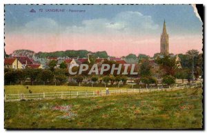 Old Postcard Panorama Langrune