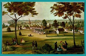 Virginia - Portion Of a Lithograph Of Mount Vernon - [VA-668]