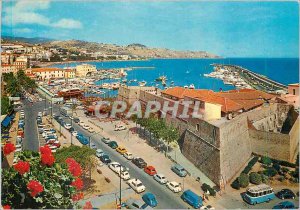 Modern Postcard Sanremo Port View