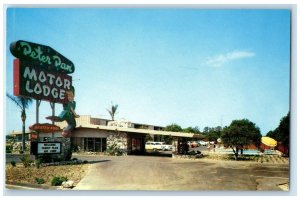 c1960 Peter Pan Motor Lodge Harbor Boulevard Anaheim California Vintage Postcard