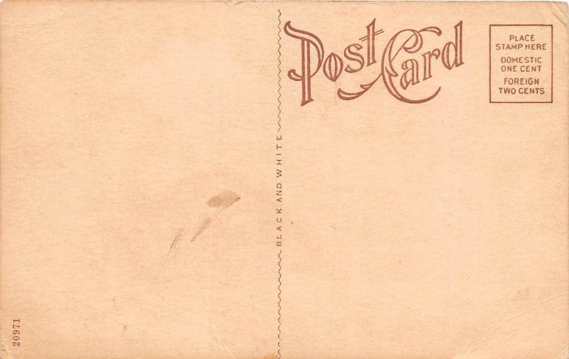 B94/ Dowagiac Michigan Mi Postcard c1910 D.H. Bishop's Residence Home