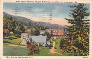 Postcard Helen Hughes Chapel Silver Bay Lake George NY