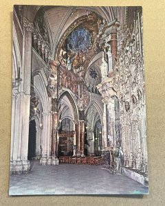 POSTCARD UNUSED -  CATHEDRAL - THE TRANSPARENT, TOLEDO, SPAIN