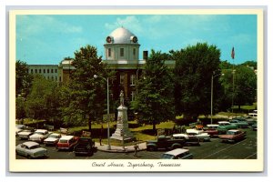 Courthouse Building Dyersburg Tennessee TN UNP Chrome Postcard V2