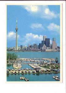 CN Tower, Toronto, Ontario, Yachts in Habour