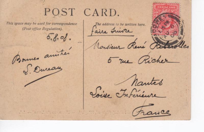 (as20) Wight Freshwater Bay Tennyson's Lane Levy LL PC