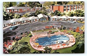 WILMINGTON, NC North Carolina ~ CAROLINIAN MOTEL 1971 Roadside  Postcard