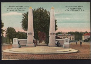 Canada QUEBEC Monument of the Memory of the dead Heroes of the 3rd Division USA