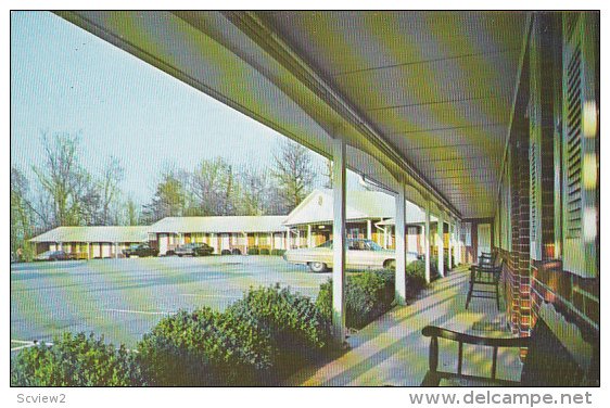 Exterior,  Travelers Motel,  South Carolina,   40-60s