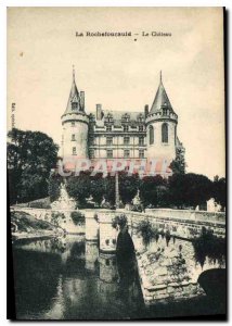 Postcard Old Chateau La Rochefoucauld