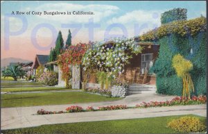 A ROW OF COZY BUNGALOWS SOUTHERN CALIFORNIA