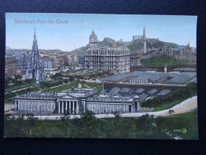 Scotland Collection x 3 EDINBURGH Views c1905 Postcards by Valentine