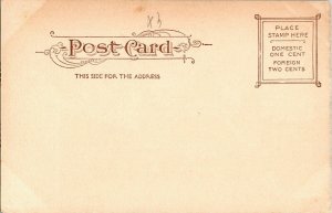 Highland Park Brokton Mass BW Undivided Back Antique Postcard Vintage UNP 
