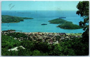 M-56950 St Thomas US Virgin Islands Charlotte Amelie Hassel Island Harbor USA