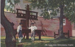 Viginia Williamsburg The Public Gaol Curteich