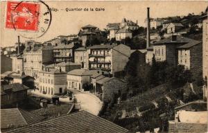 CPA THIZY - Quartier de la Gare (573032)